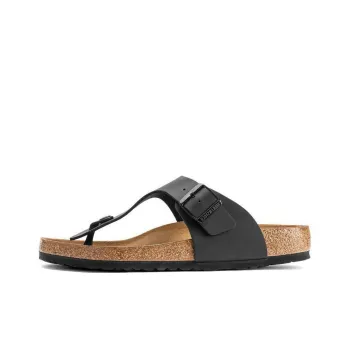 Birkenstock Flip Flops Unisex Black Narrow Fit