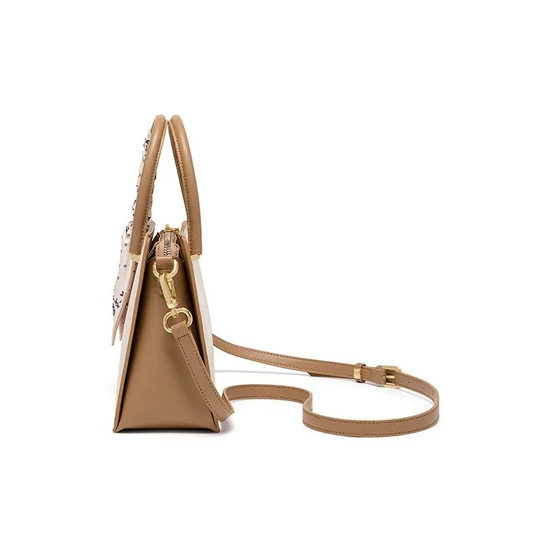 Gong Xuan Cow Leather Shoulder Bag, Crossbody Bag, Handbag Regular Women's Depressed Slate Blue-16