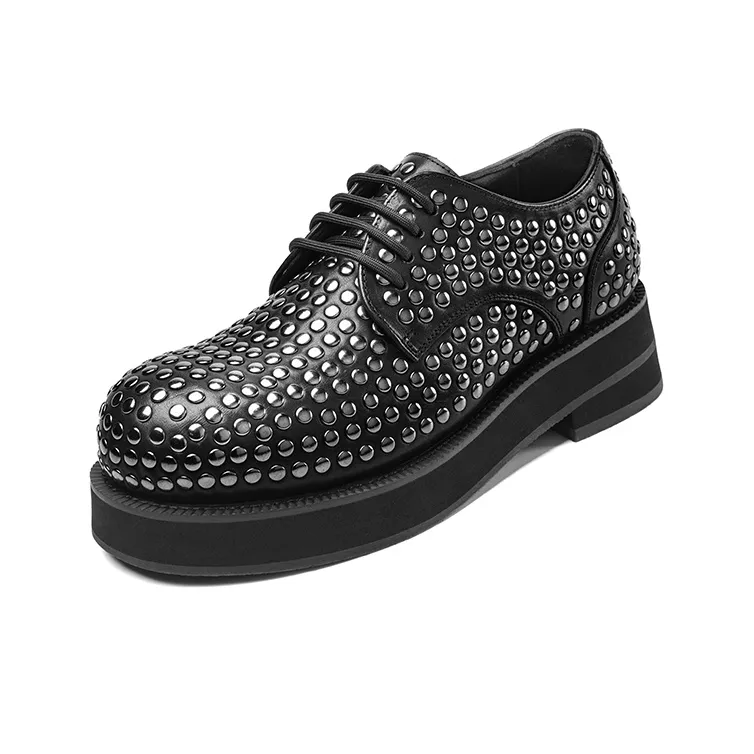 TUATARA Cutting edge Series Casual Shoes 5cm Men's Black-1