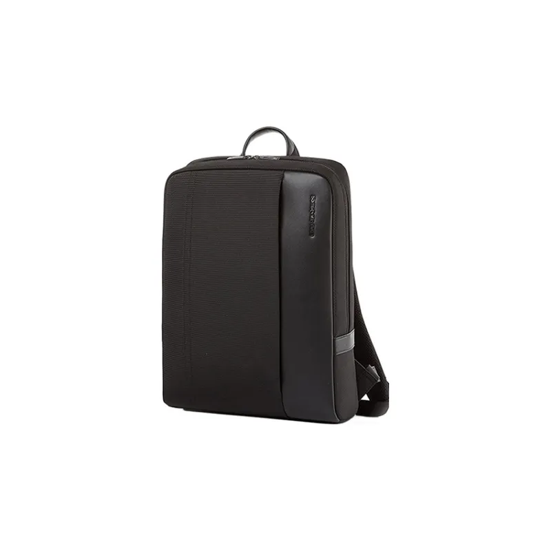 SAMSONITE Polyester With PU Laptop Backpack Travel Bag Unisex Black-1