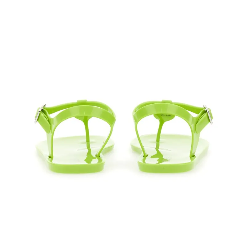 Michael Kors Thong-strap Logo Plaque Sandals-2