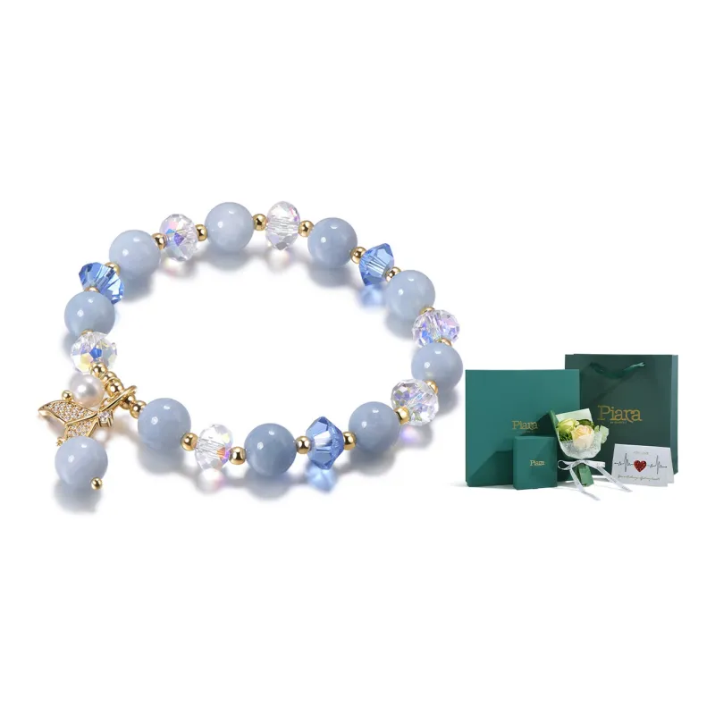 PIARA Alloy Bracelets Women's Sea Blue-3