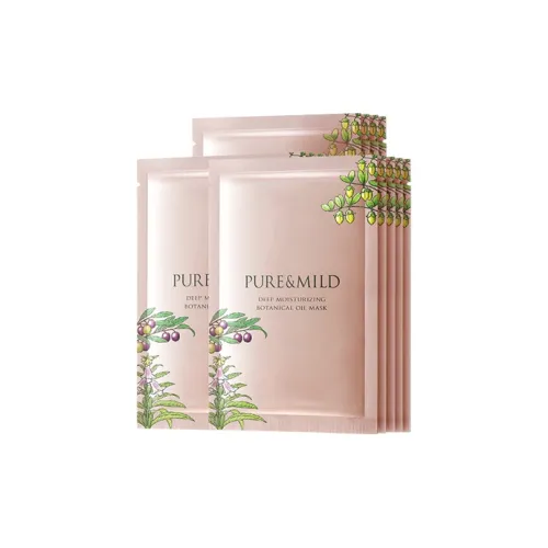 PURE&MILD 시트 마스크 남녀공용