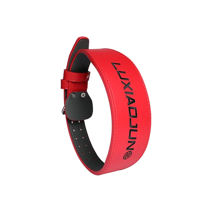 LUXIAOJUN Back Support Braces Fitness Protective Cow Leather Unisex-7