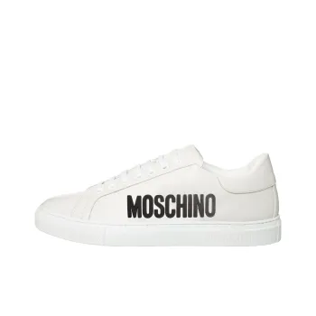 MOSCHINO Serena Low Top Skateboard Shoes Men's White