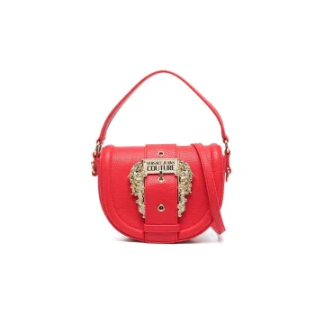 VERSACE JEANS COUTURE Polyurethane Handbag, Shoulder Bag, Crossbody Bag Women's Red