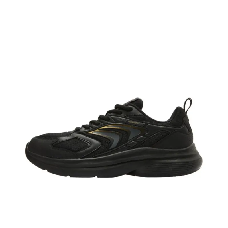 QIAODAN Low-Top Running Shoes Men's Black-0