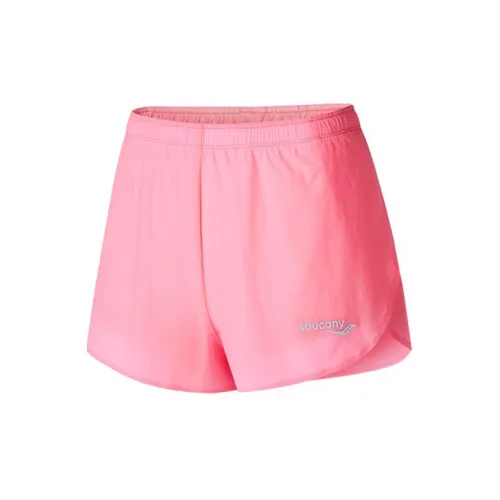 Saucony Sports Shorts Women's Fluorescent Light Pink