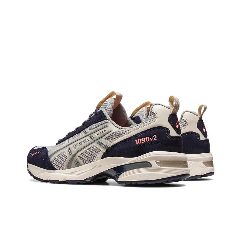 Asics Gel 1090v2 Mid Grey Oatmeal Pink-3