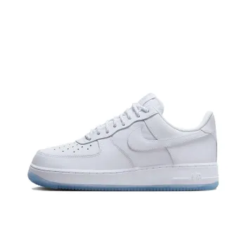 Nike Air Force 1 Low '07 White Ice Blue Sole Men's