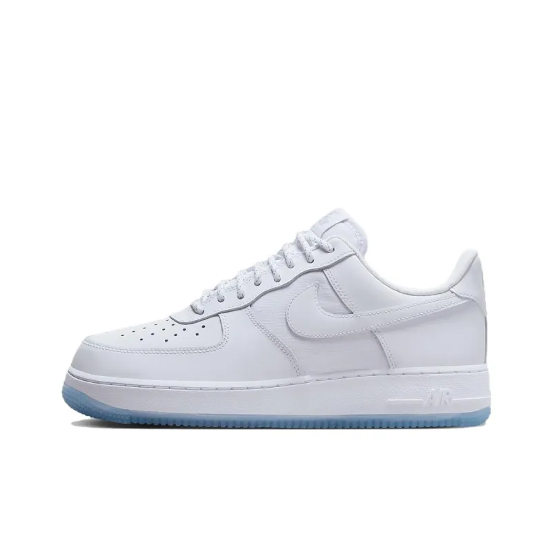 Nike Air Force 1 Low '07 White Ice Blue Sole Men's-0