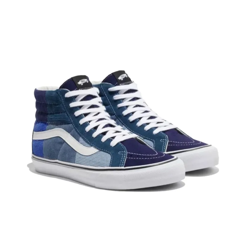 Sk8 Noah X Vans Hi Lx 'Patchwork Navy'-2