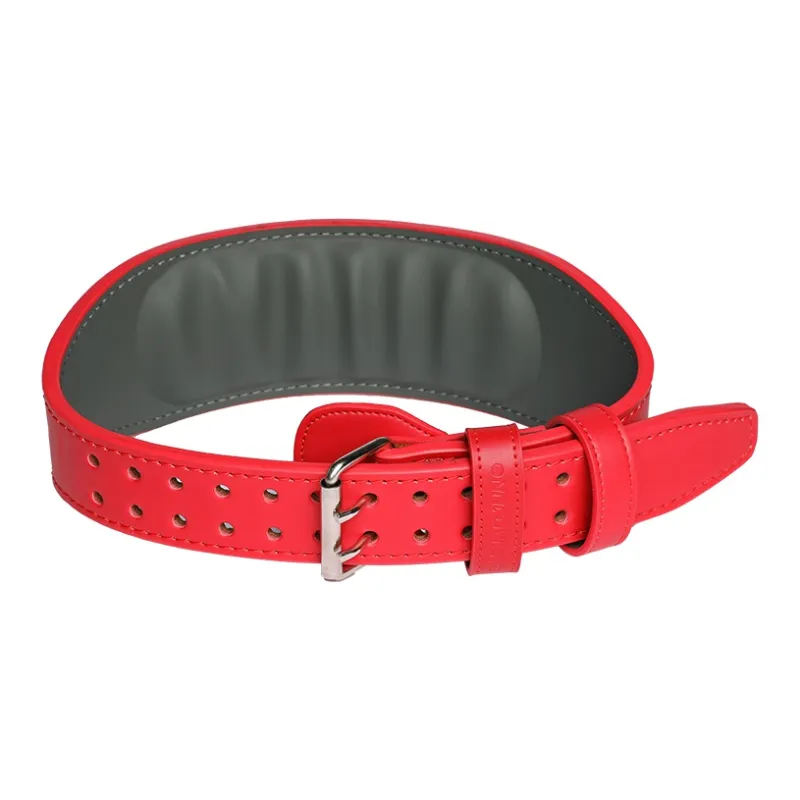LUXIAOJUN Back Support Braces Fitness Protective Cow Leather Unisex-6