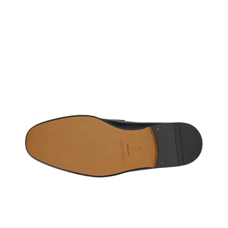 FERRAGAMO Gancini-buckle Leather Loafers-4