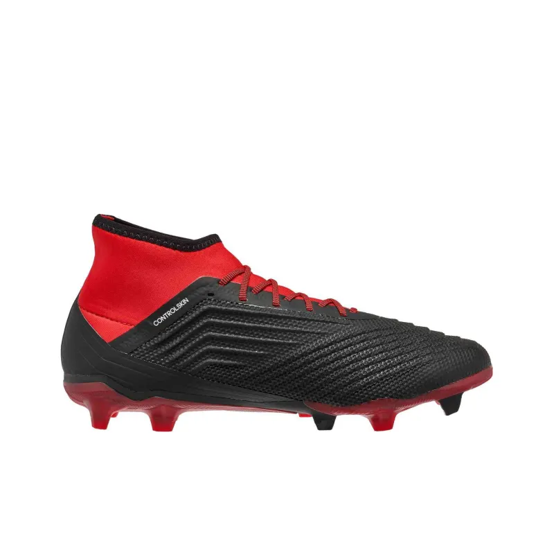 Adidas Predator 18.2 Fg 'Core Black Red'-1