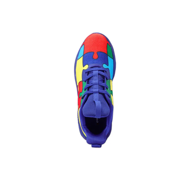 SOULSFENG Low Top Casual Shoes Unisex Blue-2