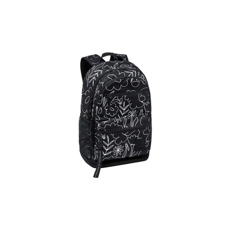 LiNing Sports Life Collection Polyester Backpack Regular Unisex Black-1