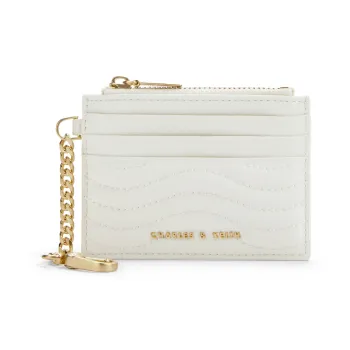 CHARLES&KEITH Fabric Small CK Bag Coin Purse Card Holder Mini Women's Multicolor