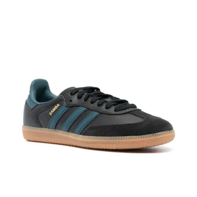 Adidas Samba Og Black Arctic Night Gum Women's-3