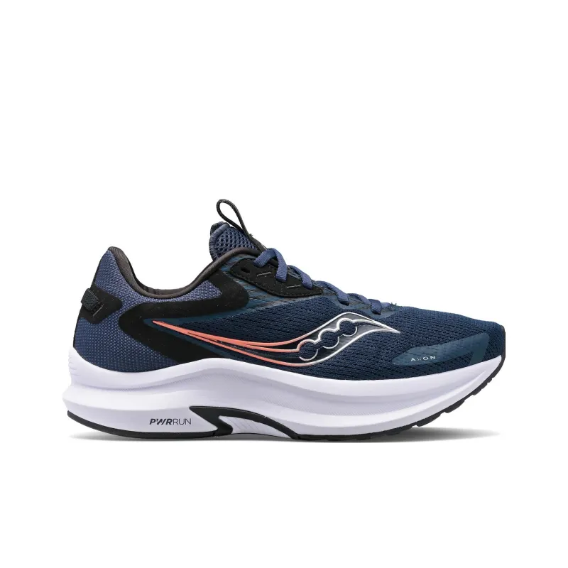 saucony Women's Axon 2 'Navy Silver'-1