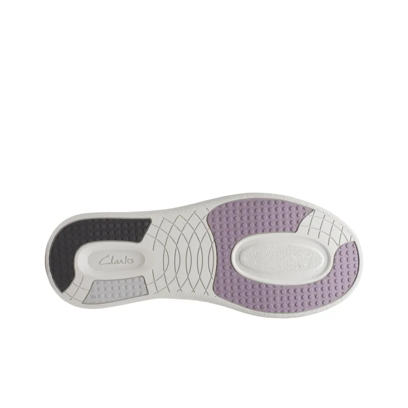 Clarks Lightweight Series Low-Top Skateboard Shoes Women's Purple Dark Blue-4