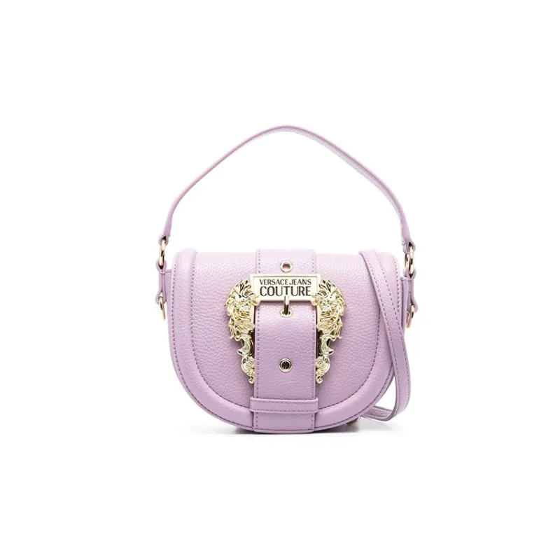 VERSACE JEANS COUTURE Polyurethane Handbag, Shoulder Bag, Crossbody Bag Women's Light Purple-0