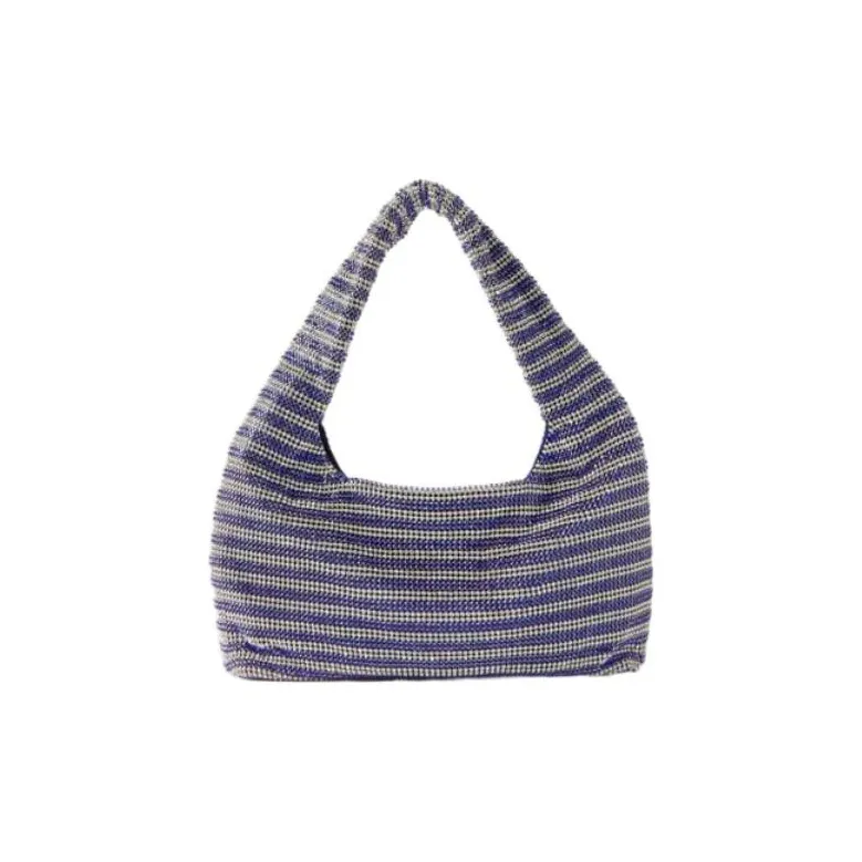 KARA Crystal embellished Tote Bag-1