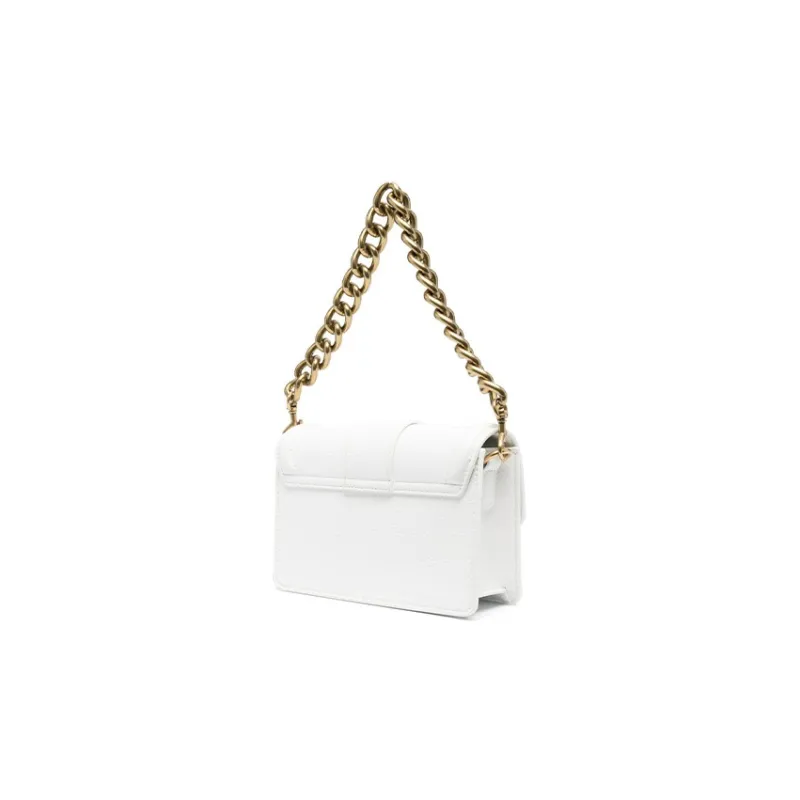 VERSACE JEANS COUTURE Polyurethane Portable Crossbody Bag, Shoulder Bag Women's White-1