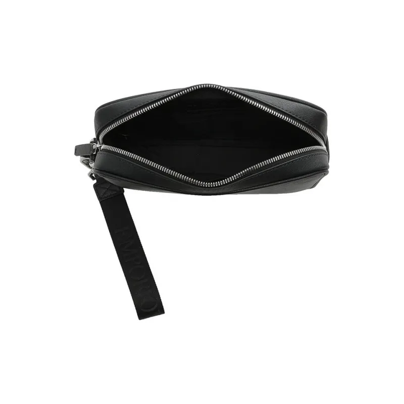 EMPORIO ARMANI Polyamide Clutch Men's Black-5