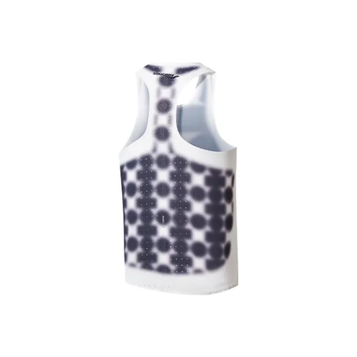 Saucony Tank Tops Men White-1