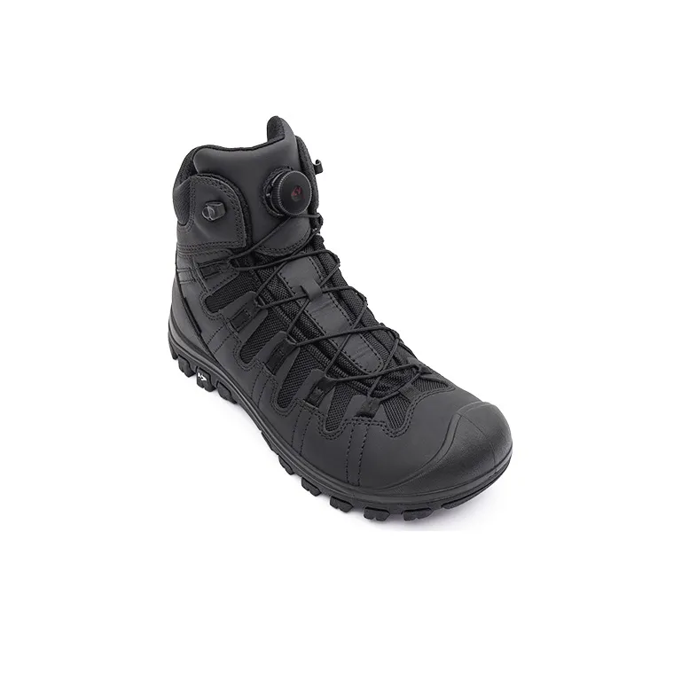 Slider Dream Series Slip Resistant, Abrasion Resistant, Breathable High Top Outdoor Shoes Men's Black-1
