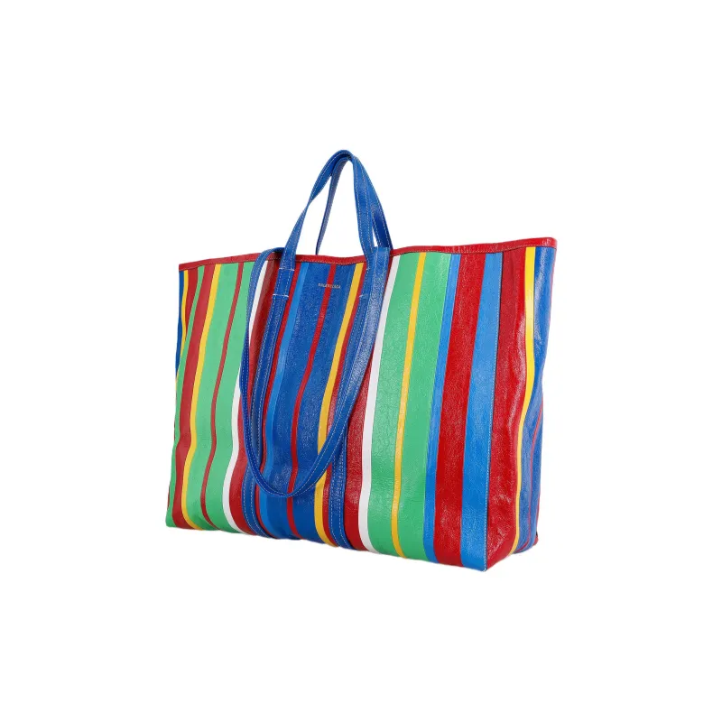 Balenciaga Barbes Lambskin Tote Bag Shopping Bag Handbag Shoulder Bag Crossbody Bag Large Size Women's Multicolor-1