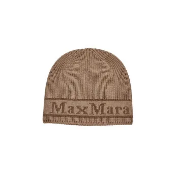 MaxMara Virgin Wool Beanies Women's Brown