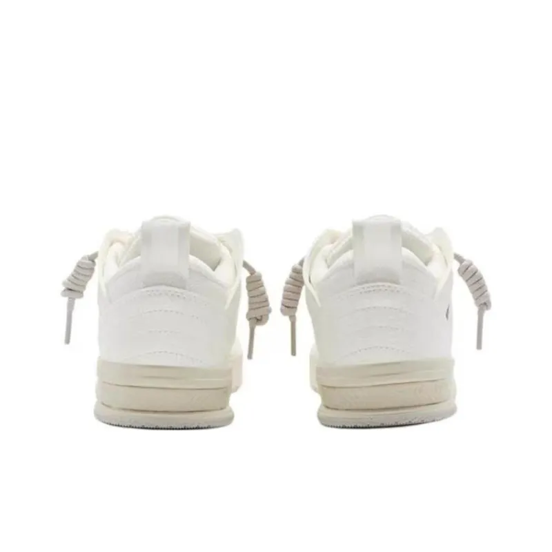XTEP Kailang CTR Non slip Breathable And Wear resistant Low Top Skateboard Shoes Men's Sail White-3