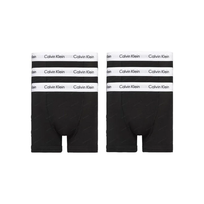 CALVIN KLEIN Underpants Men's 3 Pack Black-4