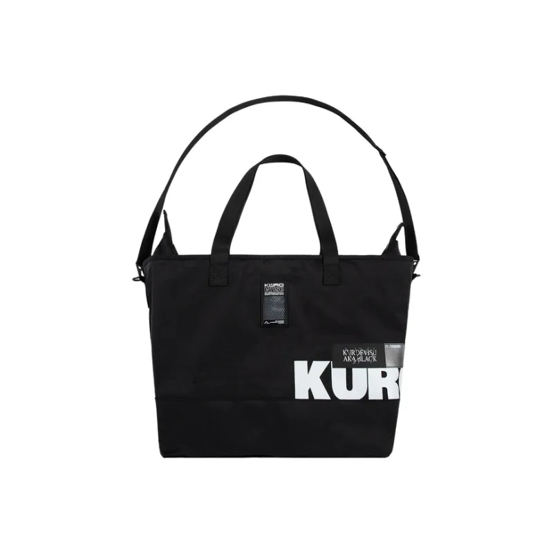 EVISU Polyamide Shoulder Bags Handbags Regular Unisex Black-2