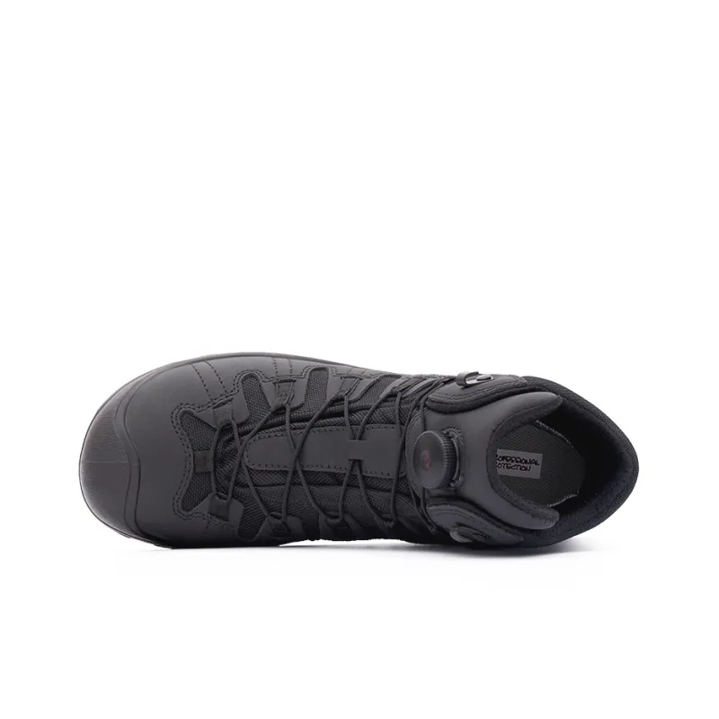 Slider Dream Series Slip Resistant, Abrasion Resistant, Breathable High Top Outdoor Shoes Men's Black-2