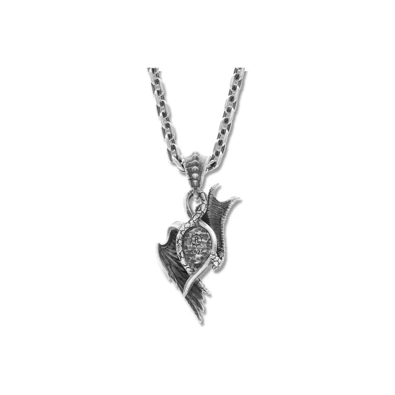 ROCK&RIDE 925 Silver Set With Precious Stones Charm/Pendant Unisex-1