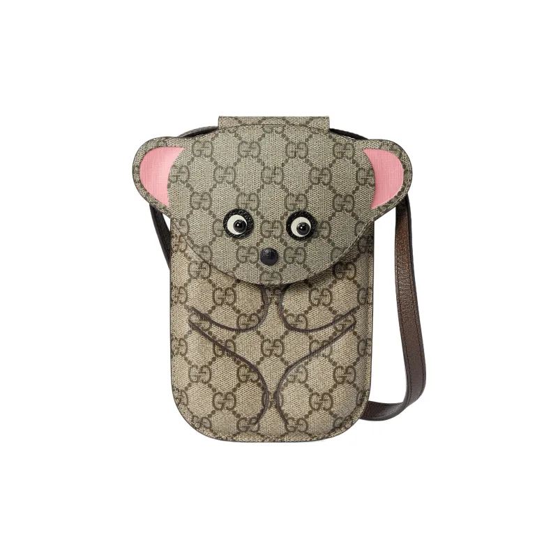 GUCCI Ophidia Canvas With Leather Binding Canvas Bag, Crossbody Bag, Shoulder Bag Men's-0