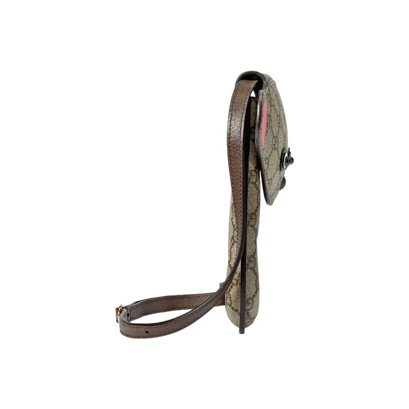 GUCCI Ophidia Canvas With Leather Binding Canvas Bag, Crossbody Bag, Shoulder Bag Men's-3