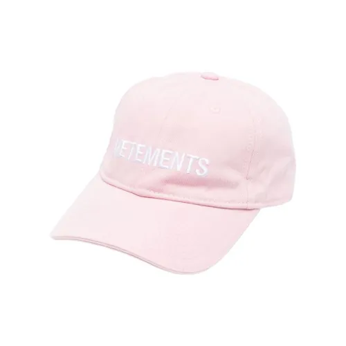 Vetements Baseball Caps Women's Pink