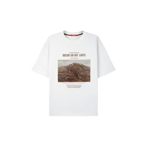 KIKC T-Shirts Men Off White