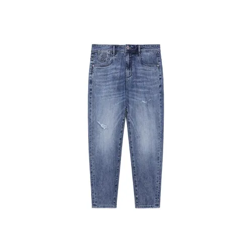 KIKC Jeans Men Light Blue