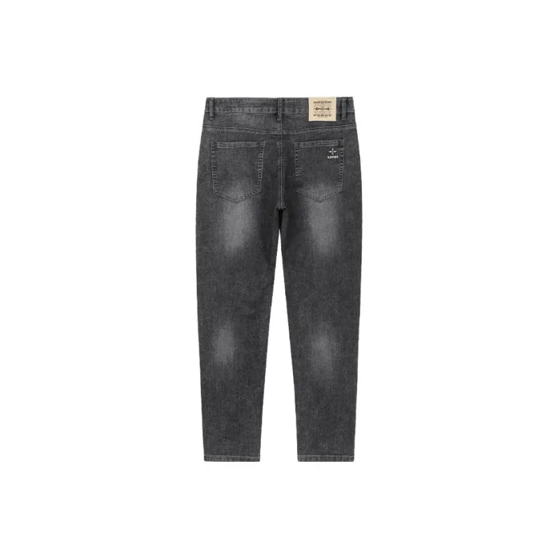 KIKC Jeans Men Mid Black-1
