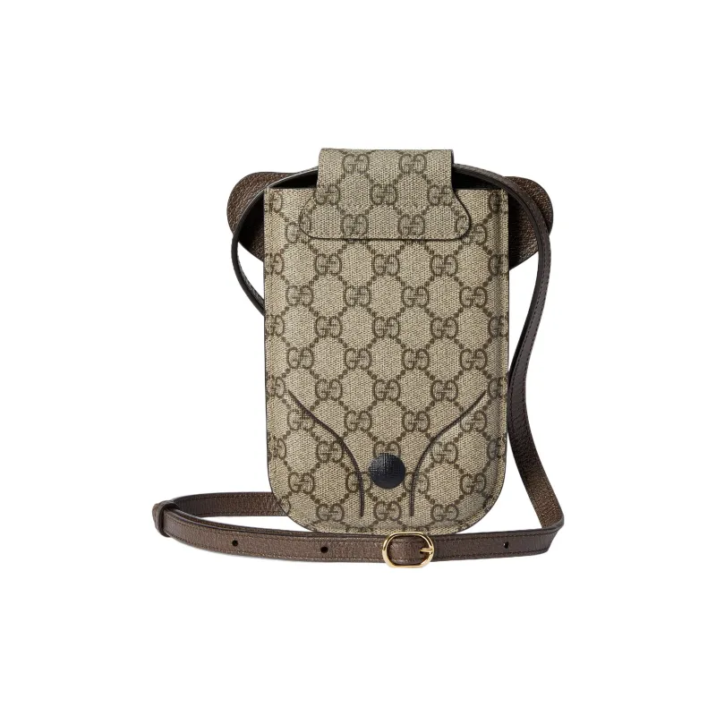 GUCCI Ophidia Canvas With Leather Binding Canvas Bag, Crossbody Bag, Shoulder Bag Men's-2