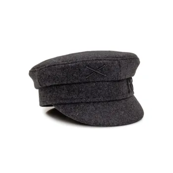 RUSLAN BAGINSKIY Berets Women's Dark Gray