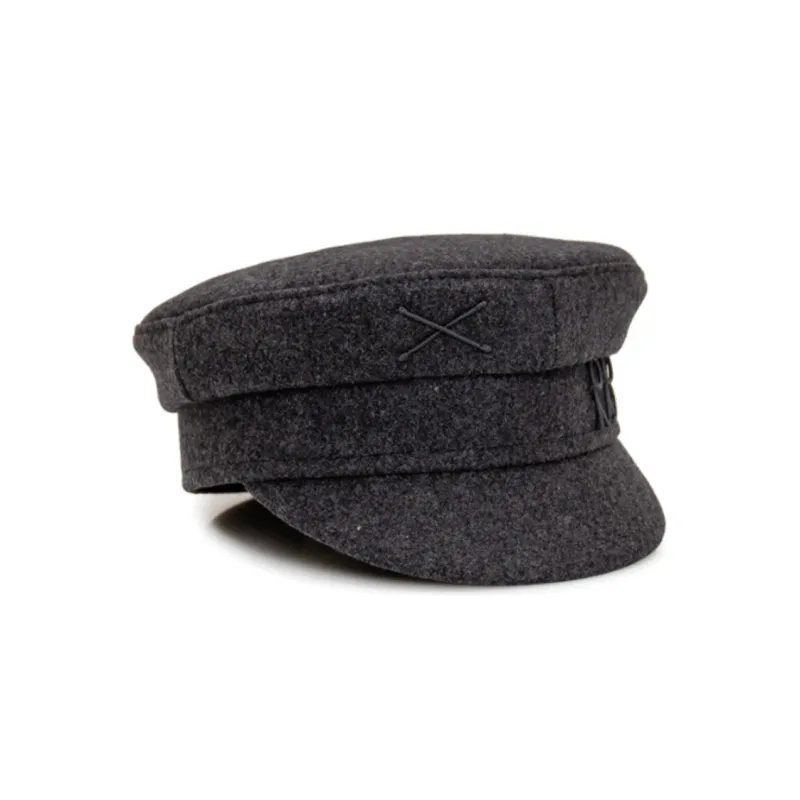 RUSLAN BAGINSKIY Berets Women's Dark Gray-0