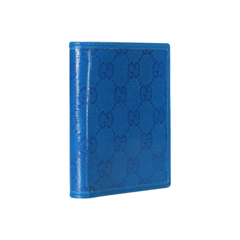 GUCCI Crystal Wallet Men's Blue-2