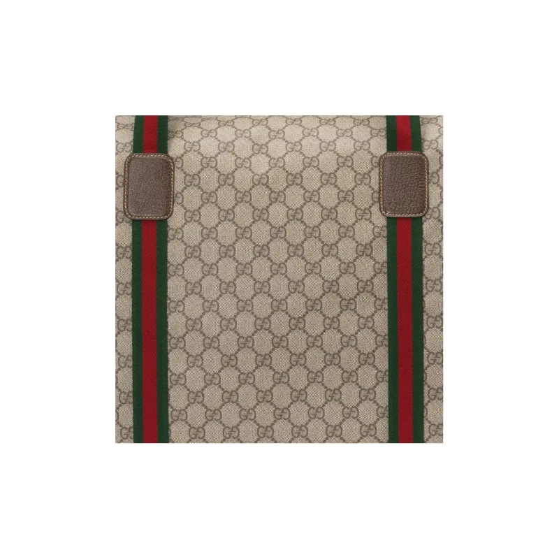 GUCCI Canvas With Leather Canvas Bag Handbag Shoulder Bag Crossbody Bag Travel Bag Men's-7