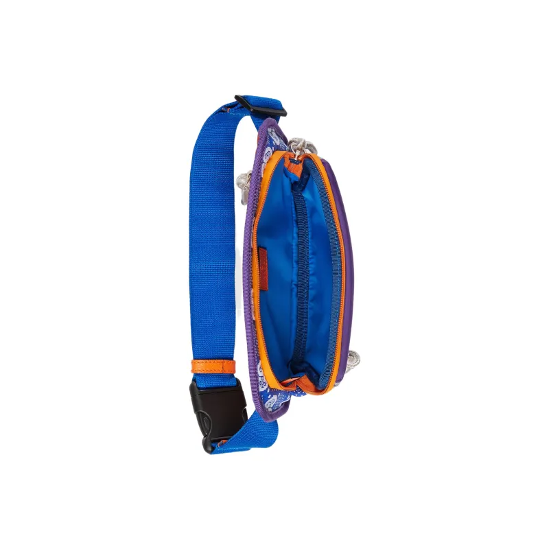 GUCCI Nylon Fanny Pack Regular Men's Blue/Multicolor-5
